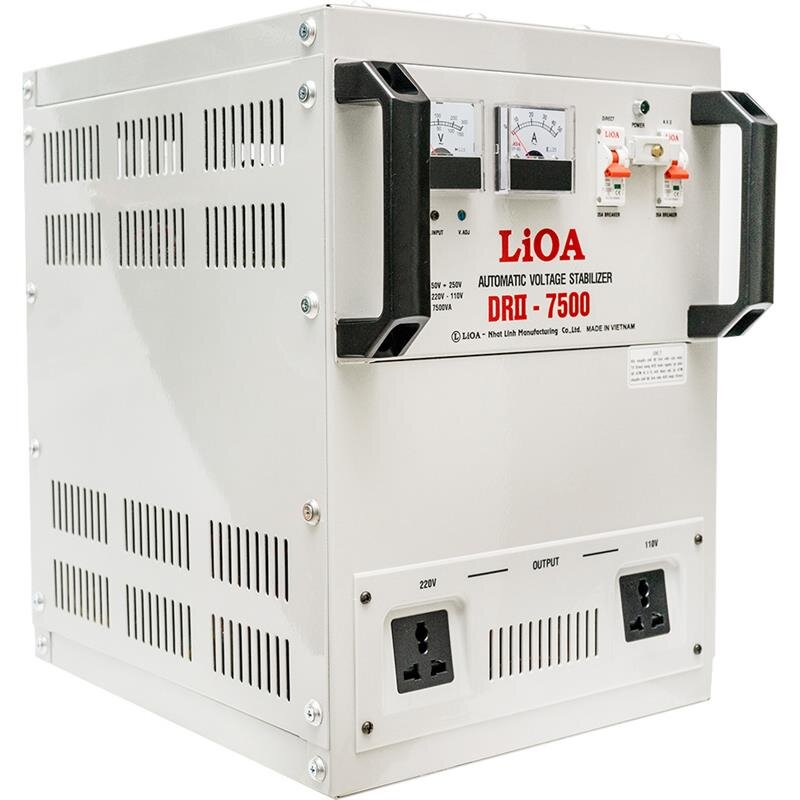 Ổn áp 1 pha Lioa 7,5KVA DRI-7500/ DRI-7500II