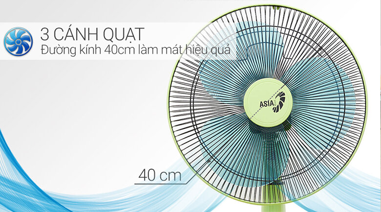 Quạt lửng Asia A16007 Quạt lửng Asia A16007