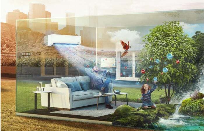Bảo vệ sức khỏe với Air Magic và bộ lọc cao cấp Điều hòa 1 chiều Midea MSCE-10CRFN8