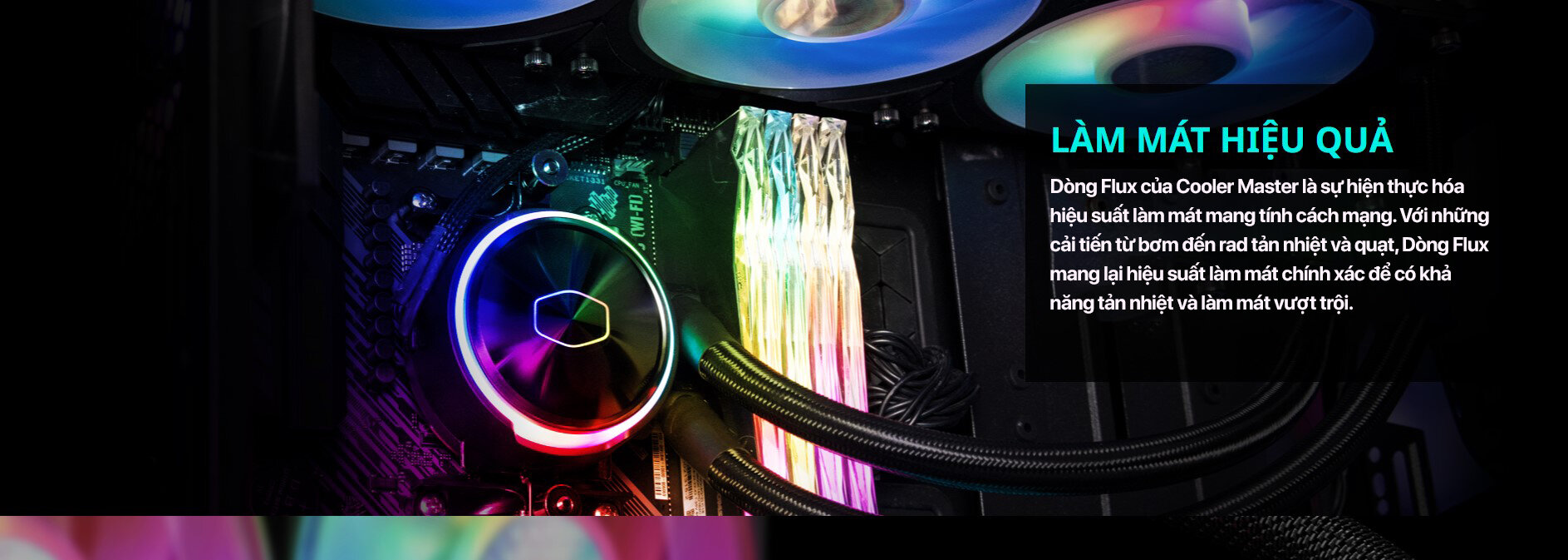 Tản nhiệt nước Cooler Master MASTERLIQUID PL360 FLUX