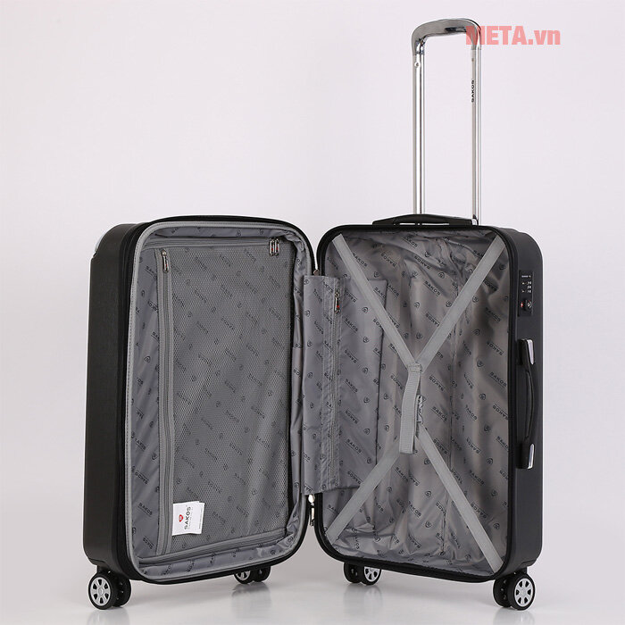 Vali nhựa Sakos khung dây kéo Sapphire Z22