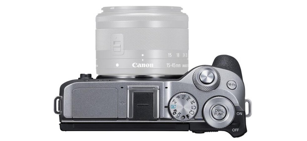Máy Ảnh Canon EOS M6 Mark II Body (Bạc)