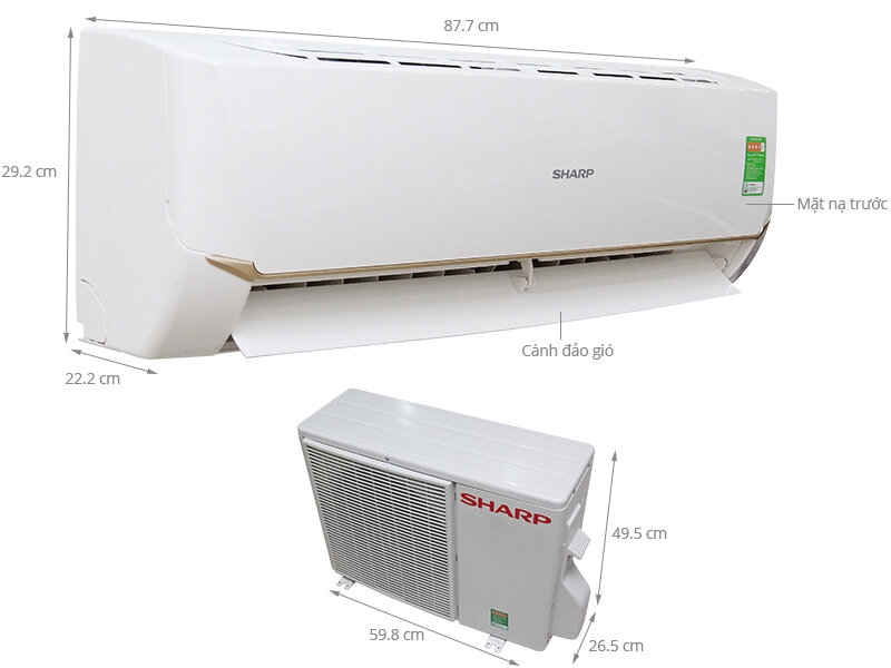 Máy lạnh Sharp 1 HP AH-A9SEW