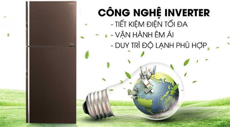 Tủ lạnh Hitachi FG480PGV8 (GBW) - 366L Inverter