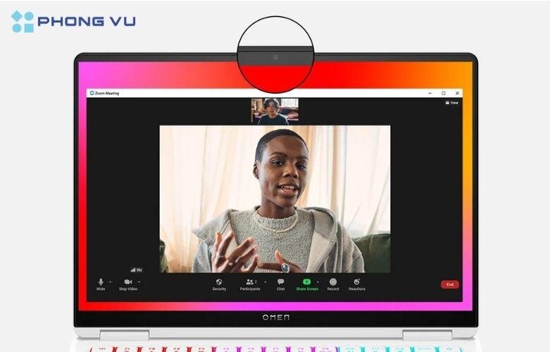 Với hệ thống bàn phím và touchpad chất lượng, Laptop HP OMEN 14-fb0134TX phục vụ tốt cho nhu cầu chơi game, hỗ trợ làm việc hiệu quả