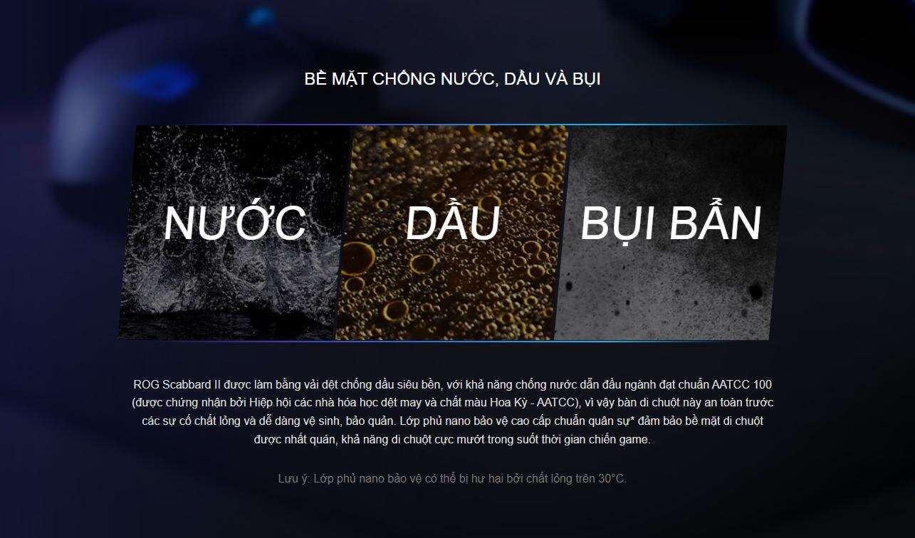 Bàn di chuột Gaming Asus ROG SCABBARD II 2