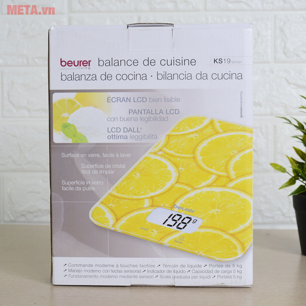 Cân nhà bếp Beurer KS19