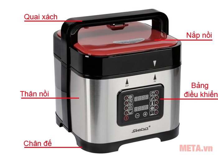 Nồi áp suất đa năng Steba DD1 ECO (5 lít)