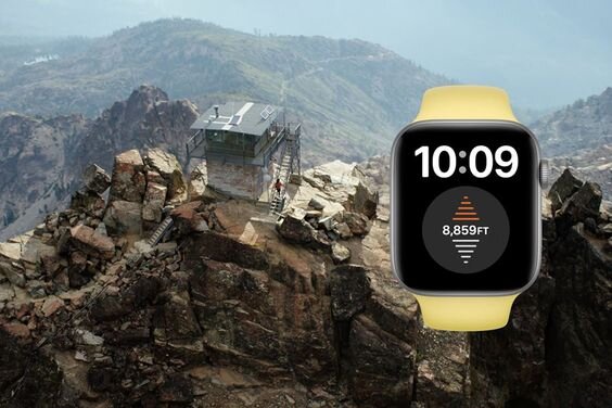 đo độ cao Apple Watch Series 6