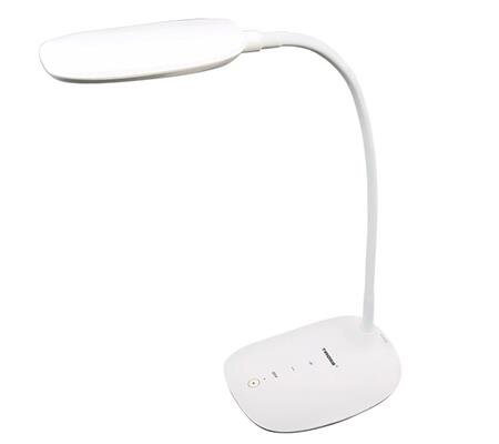 Đèn bàn cảm ứng ba màu ánh sáng Tiross 6W TS1804 màu sữa