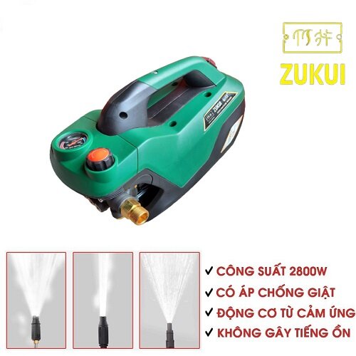 Máy Rửa Xe Chỉnh Áp Zukui S7 2800W