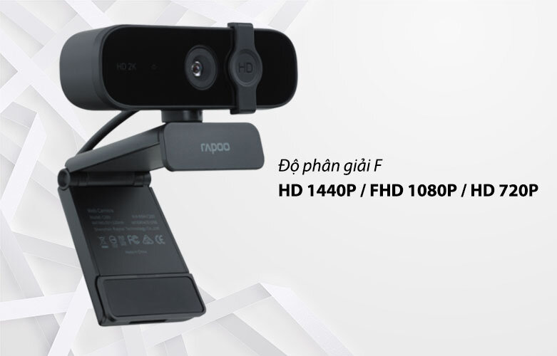 Thiết bị ghi hình Rapoo C280 | Độ phân giải F