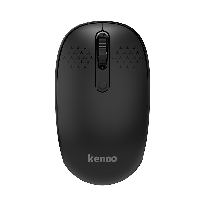 Chuột không dây Kenoo M108 Wireless + Bluetooth Màu Đen  1
