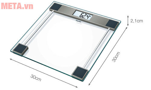 Cân sức khỏe mặt kính Beurer GS11 Cân sức khỏe mặt kính Beurer GS11