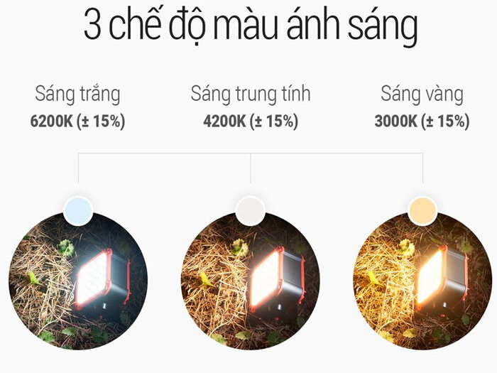 Đèn đi phượt tích điện LED Prism Claymore CLII-1000