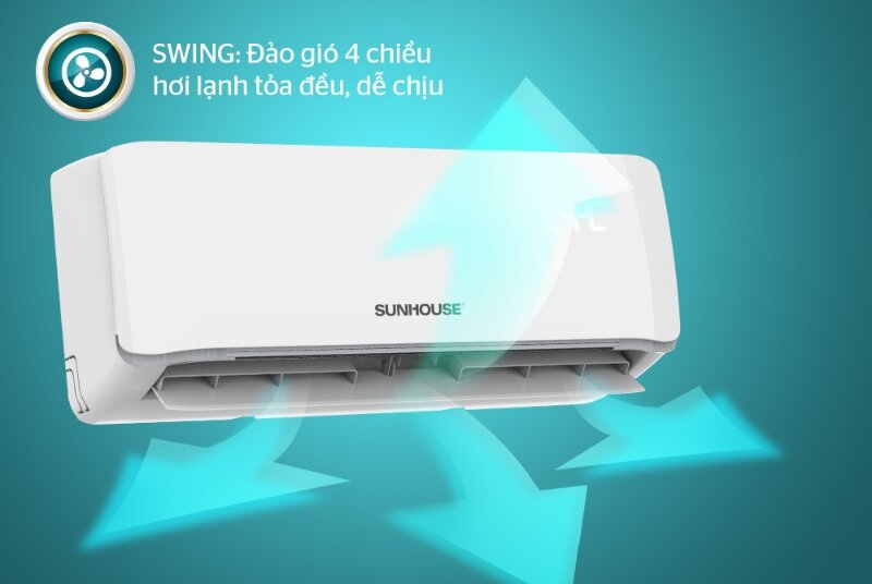 Điều Hòa Sunhouse 9000 BTU 1 Chiều SHR-AW09C310 Gas R-410A