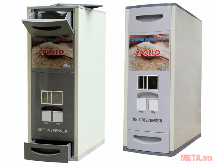 Thùng gạo thông minh Apollo 28kg NV-28