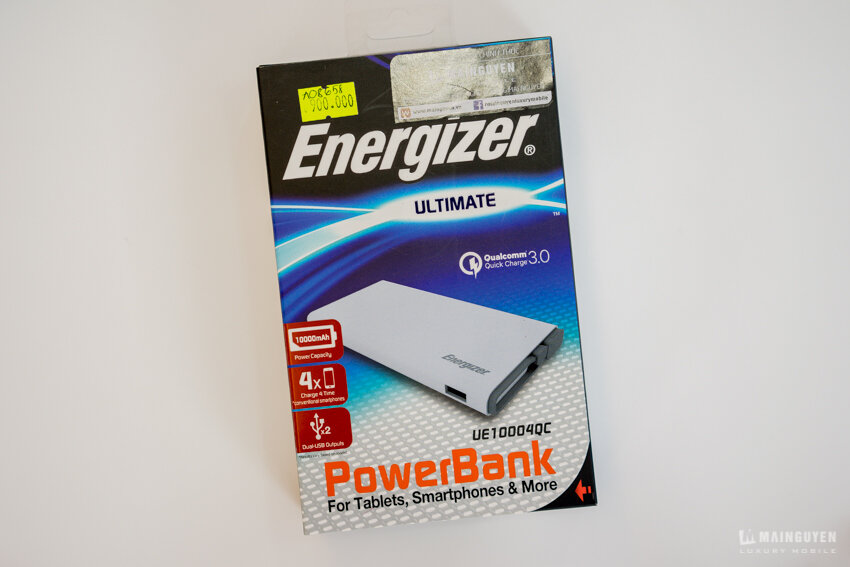 PIN DỰ PHÒNG ENERGIZER POWER BANK UE10004QC