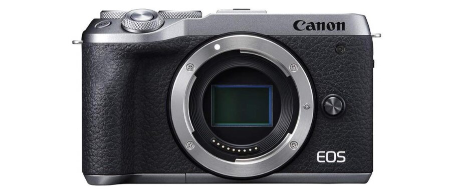 Máy Ảnh Canon EOS M6 Mark II Body (Bạc)