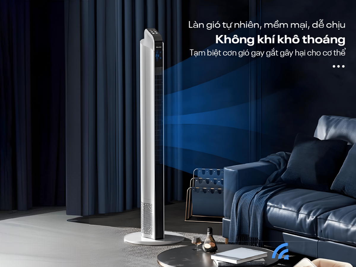 FujiHome TF-12HE tạo gió mát tự nhiên FujiHome TF-12HE tạo gió mát tự nhiên