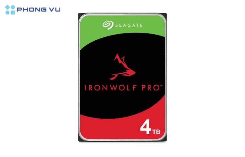 Thiết kế với độ bền cao giúp ổ cứng SEAGATE IronWolf Pro 4TB mang lại sự yên tâm cho người dùng, đảm bảo rằng dữ liệu của bạn luôn được bảo vệ và sẵn sàng khi cần thiết