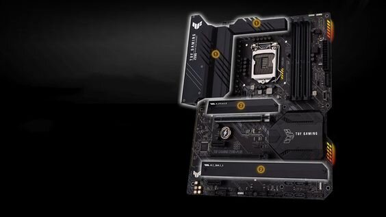 Mainboard Asus TUF GAMING Z590-PLUS (ảnh 3)