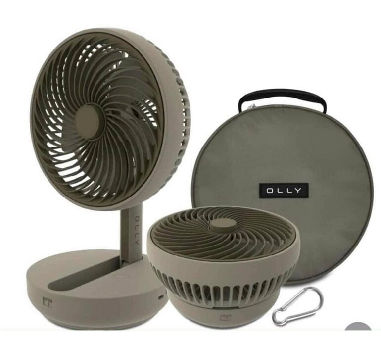 Quạt bàn tích điện gấp gọn mini Soleus Air AIR603FF