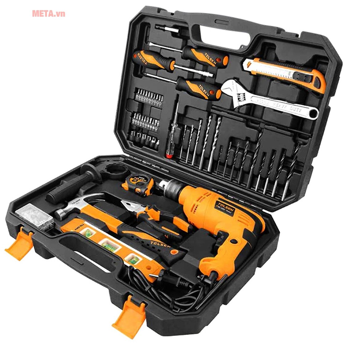 Bộ dụng cụ máy khoan Tolsen 710W 79685 (94 Món)