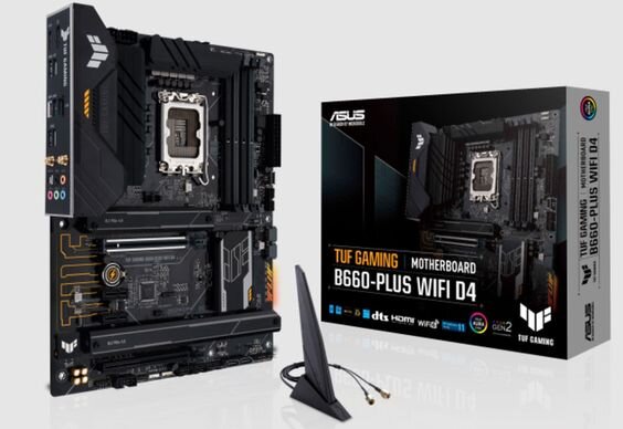Mainboard Asus TUF Gaming B660-Plus wifi D4 (ảnh 1)