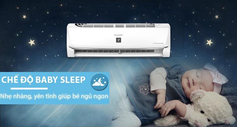 Điều hòa 1 chiều Inverter Sharp AH-XP10WMW 9.000BTU