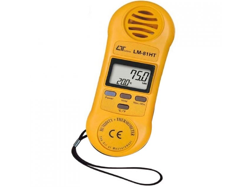 Máy đo nhiệt độ, độ ẩm Lutron LM-81HT Máy đo nhiệt độ, độ ẩm Lutron LM-81HT