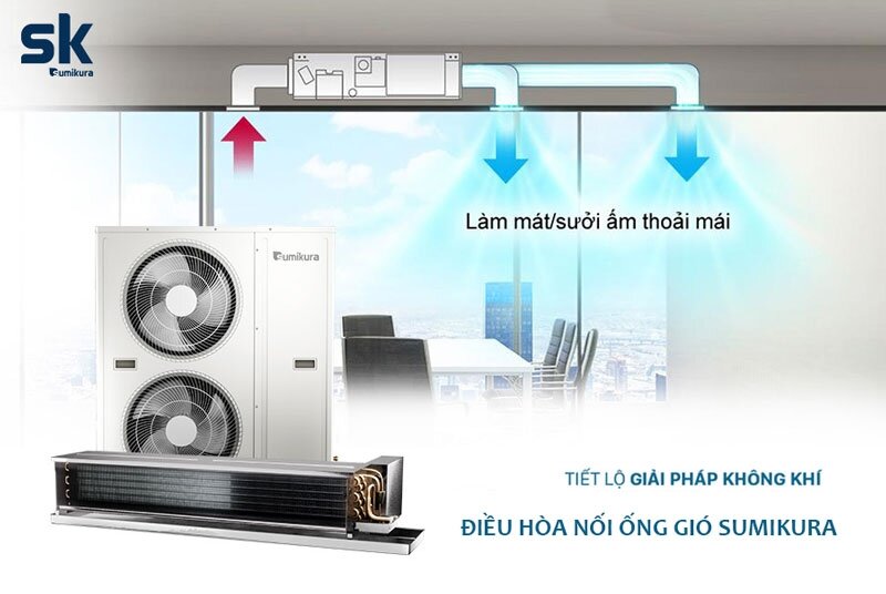 Điều hòa âm Sumikura 12000 BTU 1 chiều ACS/APO-120