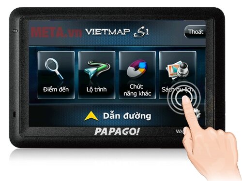 Thiết bị dẫn đường Papago Waygo 500
