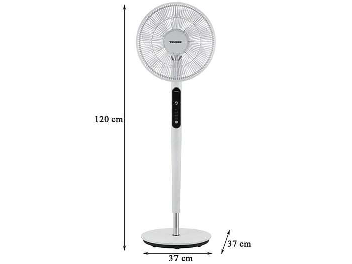 Kích thước Quạt cây đứng Tiross TS9187