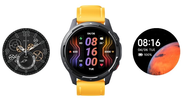 Đồng hồ thông minh Xiaomi S1 Active guao diện