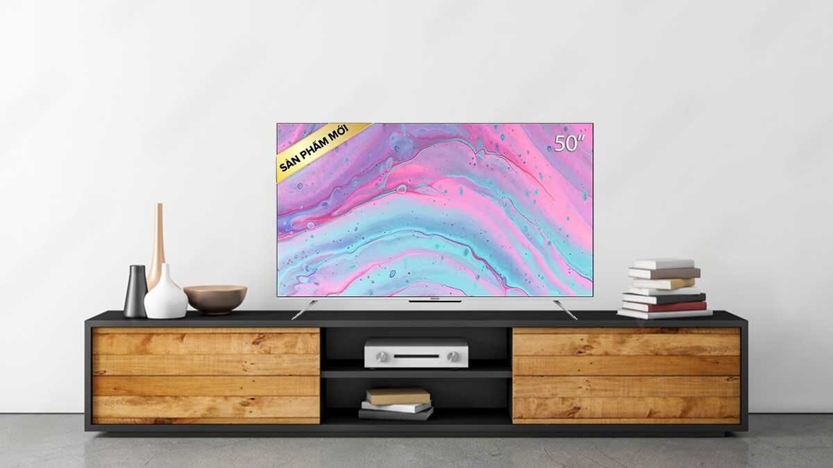 Thiết kế Smart Tivi COOCAA 50 Inch 50S6G Pro Max thu hút ánh nhìn