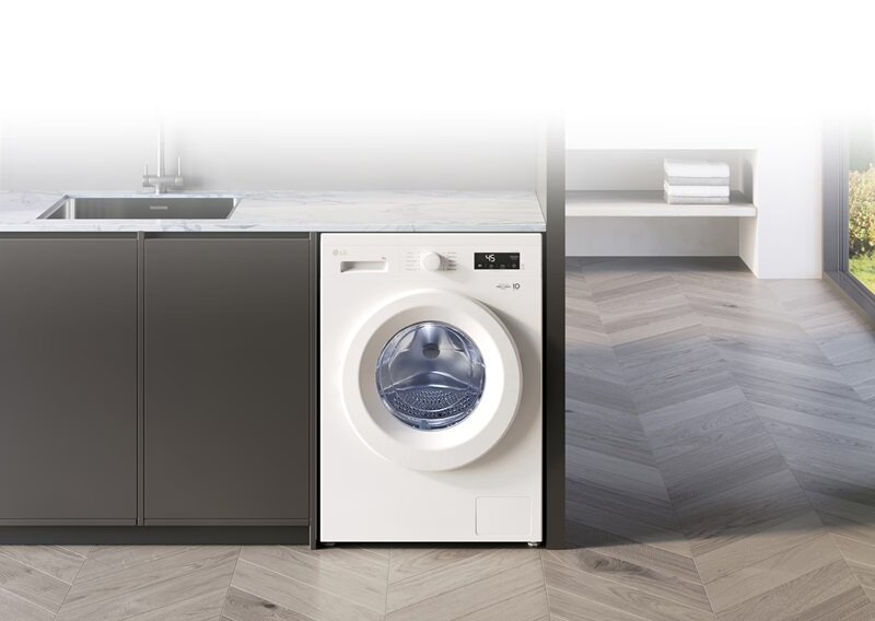 Máy giặt LG Inverter 9kg FB1209S5M thiết kế