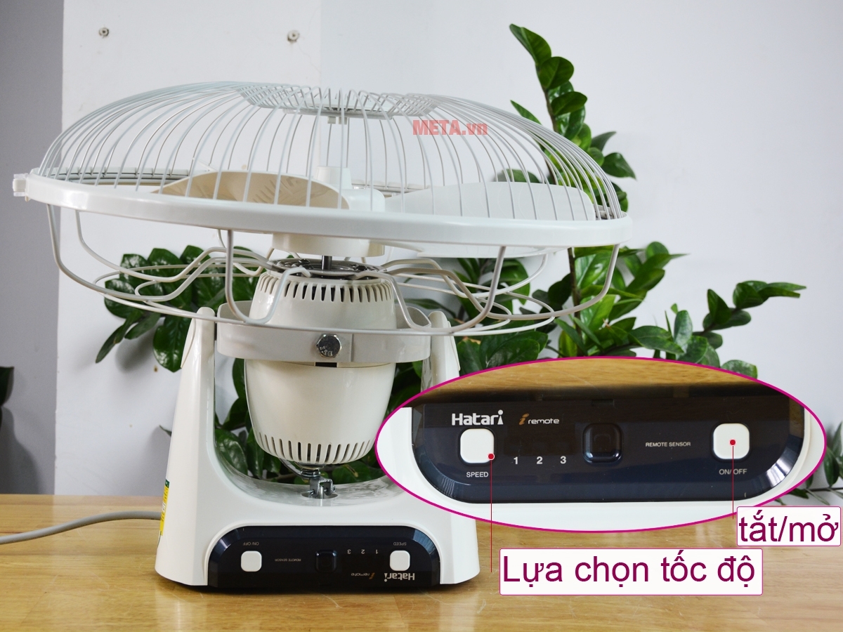 Quạt đảo trần Thái Lan Hatari HT-C16R1 (có điều khiển) Quạt đảo trần Thái Lan Hatari HT-C16R1 (có điều khiển)