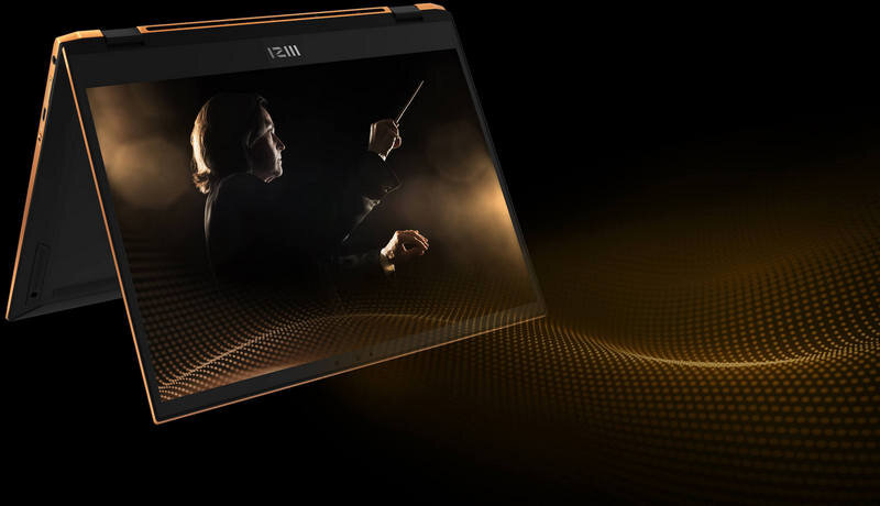 Laptop MSI Summit E13 Flip Evo A11MT 211VN (I7-1185G7/ 16GB/ 1TB SSD/ 13.4FHD Touch/ VGA ON/ Win 10/ Đen/ Túi/ Pen)