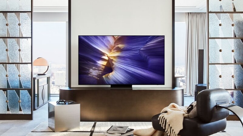 Smart Tivi OLED Samsung 4K 77 inch QA77S90F