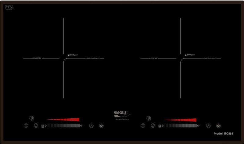 Bếp từ âm 2 vùng nấu Napoliz ITC-868