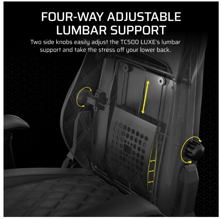 Ghế game Corsair TC500 LUXE Sherwood 3