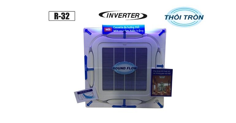 Điều hòa Daikin Inverter 21000 BTU 1 chiều FCF60CVM/RZF60CV2V gas R-32 - Điều khiển không dây