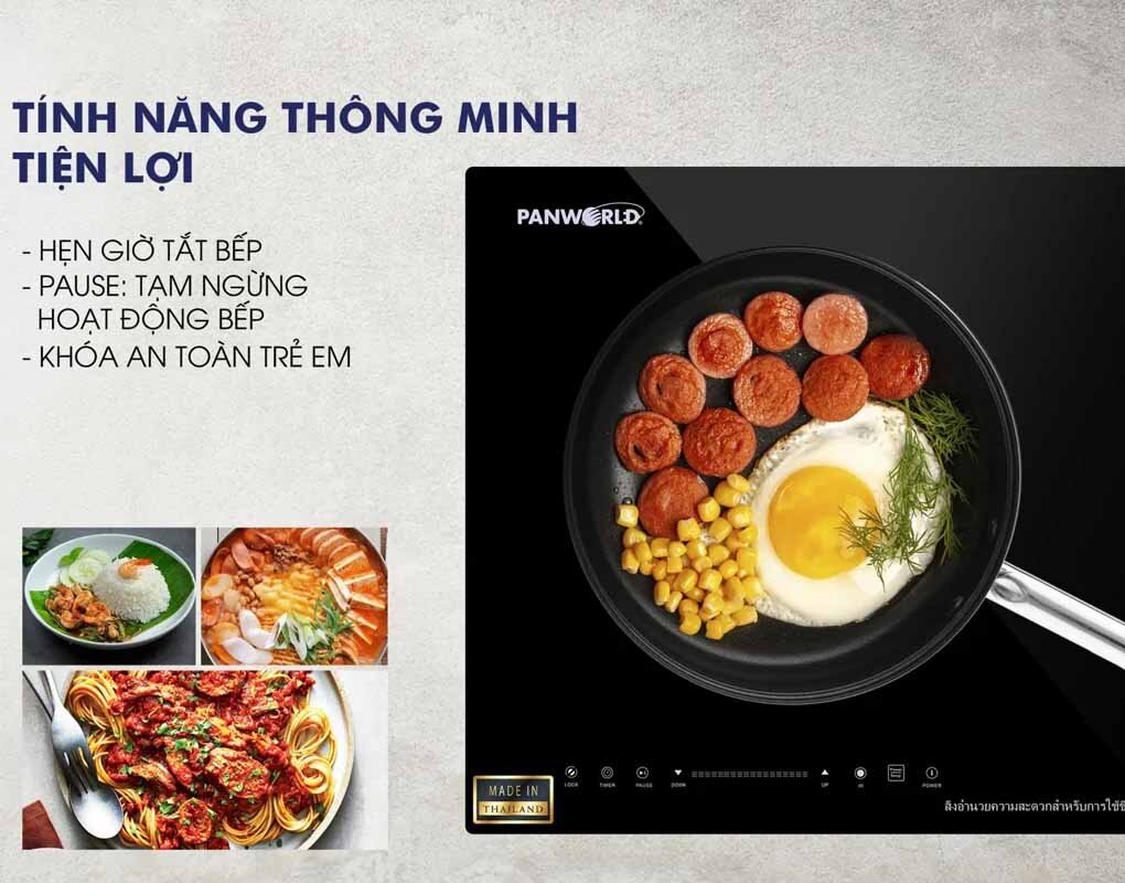 Panworld PW-1913 có chức năng hẹn giờ