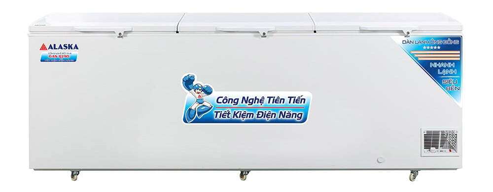 Hình ảnh tủ đông 3 nắp Alaska HB-1500C 1288 lít Hình ảnh tủ đông 3 nắp Alaska HB-1500C 1288 lít