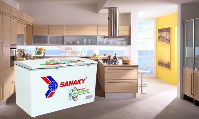 Tủ đông Sanaky 360L Inverter VH-3699A3 Tủ đông Sanaky 360L Inverter VH-3699A3