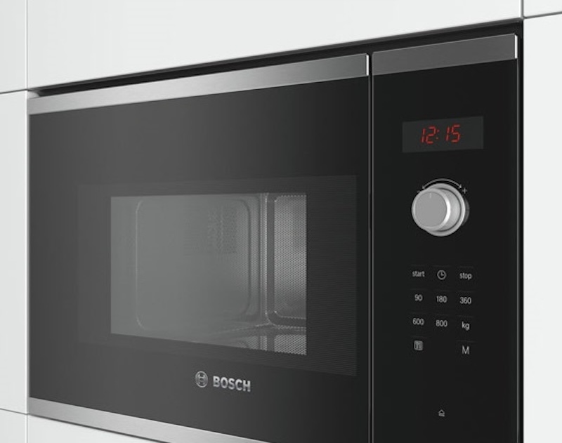 Lò vi sóng âm tủ Bosch BFL523MS0B được trang bị 7 chương trình vi sóng tự động
