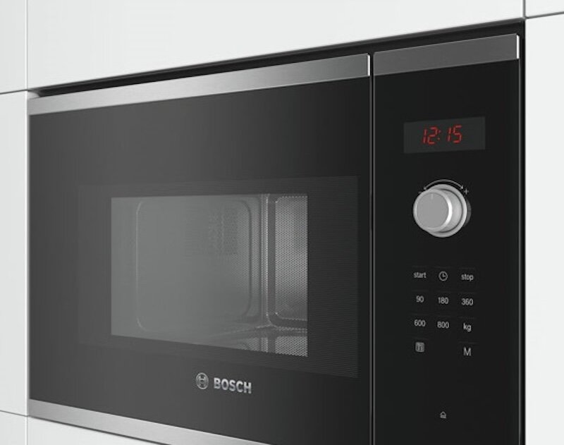 Lò vi sóng âm tủ Bosch BFL523MS0B được trang bị 7 chương trình vi sóng tự động