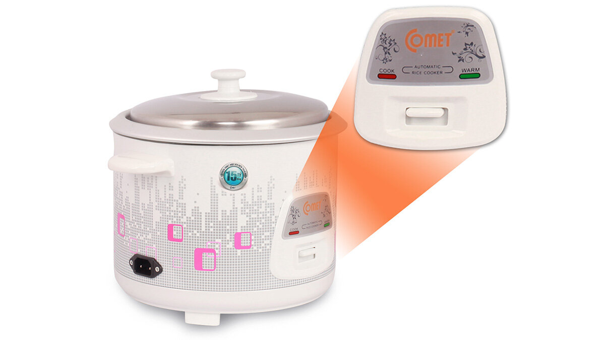 Comet CM8019 sử dụng nút gạt điều khiển