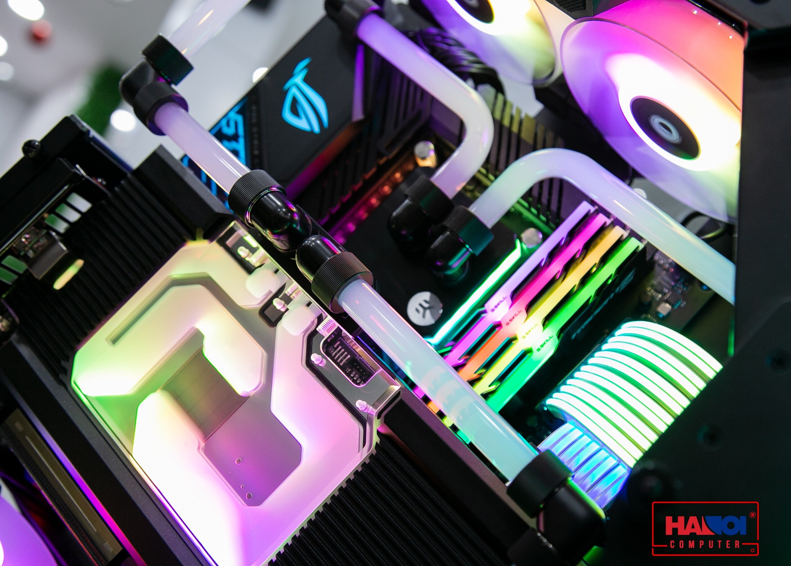 Ảnh chụp Fan Case ID Cooling DF-12025-ARGB TRIO 3pcs Pack 1